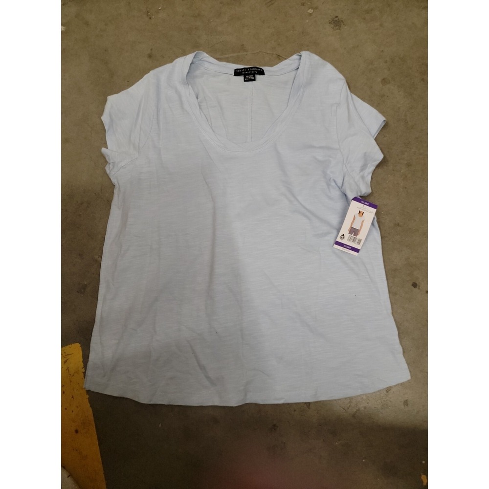 Social Standard By Sanctuary Women's Amber Scoop Neck Tee 2XL